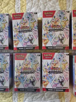 Lot of 10 - Pokemon TCG: Prismatic Evolutions - Booster Bundle Sealed New - Image 4