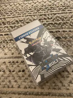 Pokemon TCG Black Bolt Booster Bundle Display Case Factory Sealed in a Case - Image 2