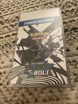 Pokemon TCG Black Bolt Booster Bundle Display Case Factory Sealed in a Case - Image 4