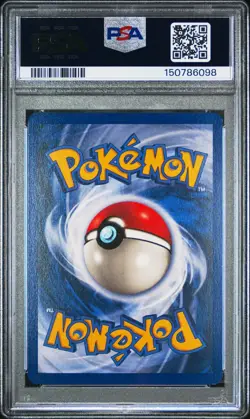 1999 Pokemon Fossil Gengar Holo #5 PSA 7 - Image 2