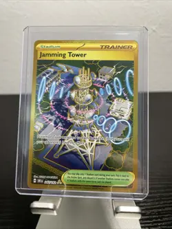 Pokemon TCG Jamming Tower 243/182 Sv10: Destined Rivals Mega Hyper Rare Holo - Image 3