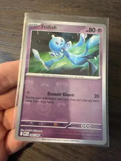 Pokemon TCG Frillish 44/96 Master Ball Pattern White Flare - Image 2