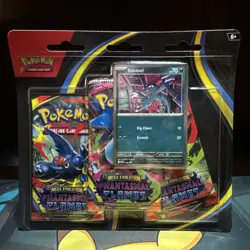 Pokemon TCG: Phantasmal Flames Sneasel 3-Pack Blister Box Set - Image 1