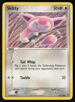 Skitty 62/108 Common Power Keepers Pokemon Lightly Played - Image 1