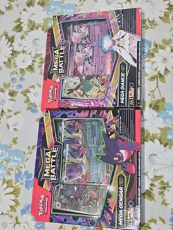 Pokemon Mega Battle Decks (Lot of 2) Mega Gengar EX & Mega Diancie EX New/Sealed - Image 1