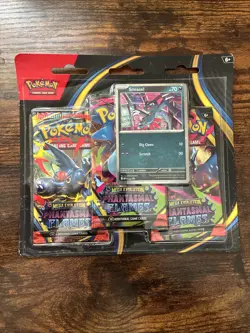 Pokemon TCG: Phantasmal Flames Weavile 3-Pack Blister Box Set - Image 1