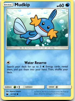 Pokemon Mudkip Celestial Storm CES #32/168 Common LP SET FILL! - Image 1
