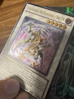 Yugioh Legendary Six Samurai - Shi En STOR-EN041 - Ultimate Rare MP - Image 3
