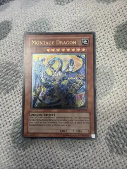 Yugioh! Montage Dragon TDGS-EN014 Ultimate Rare - Image 1