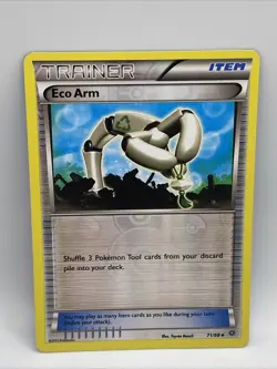 71/98 Eco Arm Uncommon Reverse Holo Card: Pokemon Trading Card Game XY-07 - Image 1
