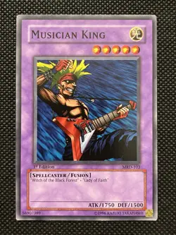 Musician King MRD-103 Common 1st Edition Light Play American English Yu-Gi-Oh! - Image 1