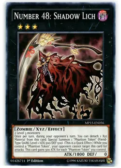Number 48: Shadow Lich - MP15-EN056 - Common - 1st Edition - Lightly Played - Me - Image 1