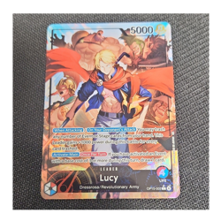 Bandai Lucy Leader OP15-002 Foil One Piece Card Game alt leader - Image 1