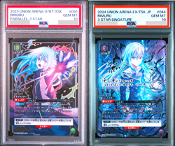 PSA 10 Union Arena Slime Rimuru Parallel 3 Star Signed Japanese Card 044 091 - Image 1