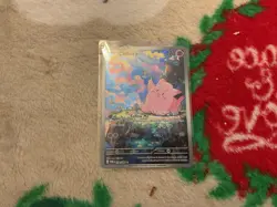 Clefairy 094/088 Full Art Holo Pokemon Card NM – Paradox Rift – - Image 2