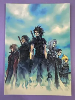 Zack Fair 1-036 Final Fantasy VII Art Museum Square Enix Premium Trading Card - Image 2