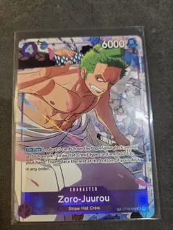 ST18-004 Zoro-Juurou Treasure Rare Alt Art One Piece Card Game ENGLISH - Image 2