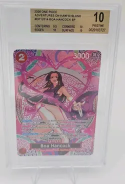 ONE PIECE Card Game Boa Hancock SP Adventure on KAMI’s Island OP15 ENG BGS 10 - Image 1