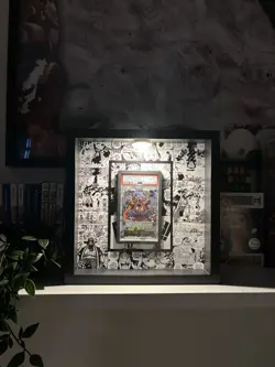 one piece card game display Teach OP09-093 Manga Alt Art Ok PSA Bgs E Raw Slab - Image 2