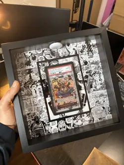 one piece card game display Teach OP09-093 Manga Alt Art Ok PSA Bgs E Raw Slab - Image 5
