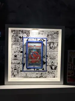 one piece card game led display frame Buggy Manga Alt Art PSA Bgs E Raw teca - Image 2