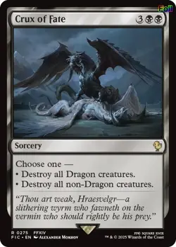 Crux of Fate (Surge Foil) 275 Commander: FINAL FANTASY NM EN - Image 1