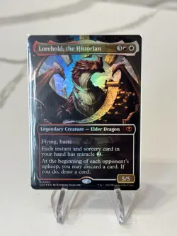 Lorehold, the Historian Secrets Of Strixhaven Borderless Full Art Foil NM #0284 - Image 1