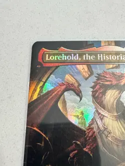 Lorehold, the Historian Secrets Of Strixhaven Borderless Full Art Foil NM #0284 - Image 3