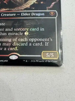 Lorehold, the Historian Secrets Of Strixhaven Borderless Full Art Foil NM #0284 - Image 5