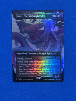 JUNJI, THE MIDNIGHT SKY FOIL MTG MAGIC THE GATHERING SECRET LAIR ENCYCLOPEDIA - Image 1