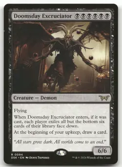 Doomsday Excruciator #94 (NM) Duskmourn DSK Magic MTG - Image 1