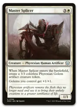 Master Splicer #194 (NM) March of the Machine MOC Magic MTG - Image 1