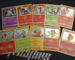 Nintendo Pokemon TCG McDonald's 2021 Holo 10-Card Lot Pikachu Hatenna Litten - Image 1