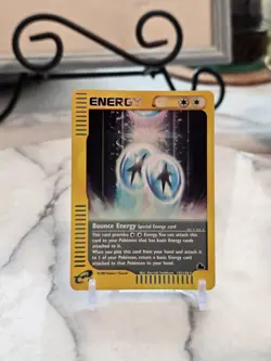 Pokemon TCG Bounce Energy 142/144 Skyridge Reverse Holo HP - Image 1