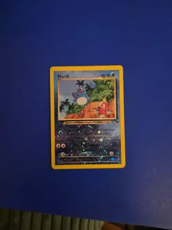 Pokemon Marill TCG Reverse Holo Card 11/18 Southern Islands LP - Image 1