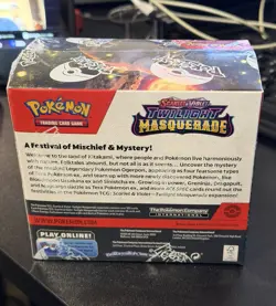 Pokemon Scarlet & Violet SV06: Twilight Masquerade Booster Box English Sealed - Image 3