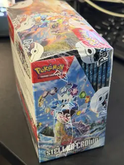 Pokemon Scarlet & Violet SV07: Stellar Crown Booster Box English Sealed - Image 4