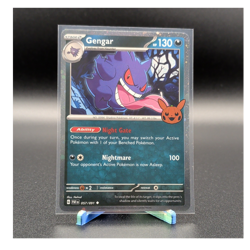 Pokemon Gengar Cosmos Holo Trick or Trade 057/091 English 2024 Stage 2 130 HP - Image 1