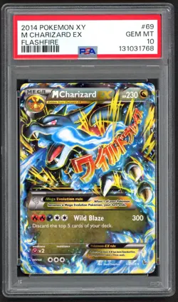 Pokemon Cards - PSA 10 M Charizard Ex 69/106 - Flashfire XY - GEM MT - PSA10 - Image 1