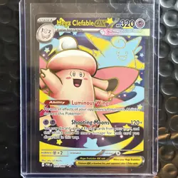 Pokemon TCG Mega Clefable ex 103/088 Secret Rare Full Art Perfect Order - Image 1