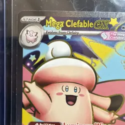 Pokemon TCG Mega Clefable ex 103/088 Secret Rare Full Art Perfect Order - Image 2