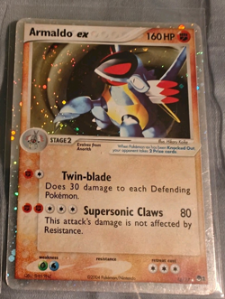 Pokemon TCG Armaldo ex EX Holo Ultra Rare 160 HP POP Series 1 #016/017 2004 - Image 1