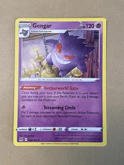 Gengar 066/196 - Lost Origin - Pokemon TCG English NM - non holo - Image 1