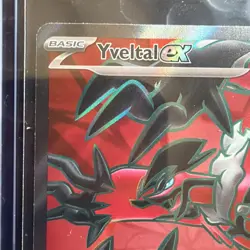 POKEMON TCG - YVELTAL EX - 105/088 - ULTRA RARE- PERFECT ORDER - FULL ART - Image 2