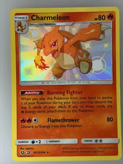Charmeleon SV7/SV94 Hidden Fates: Shiny Vault Holo Pokemon TCG - Image 1