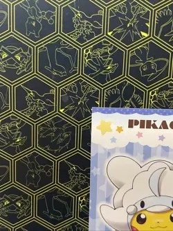 Mega Altaria Pikachu in a Poncho Japanese VintageCard Rare Pokemon TCG - Image 2