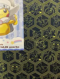 Mega Altaria Pikachu in a Poncho Japanese VintageCard Rare Pokemon TCG - Image 4