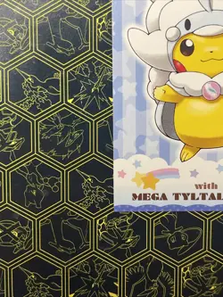 Mega Altaria Pikachu in a Poncho Japanese VintageCard Rare Pokemon TCG - Image 5