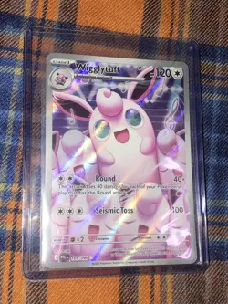Pokemon Wigglytuff Illustration Rare Full Art Phantasmal Flames Near Mint NM - Image 1