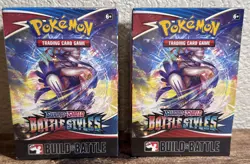 x2 - Battle Styles Build and Battle Box - Sealed - Sword & Shield Pokemon TCG - Image 1